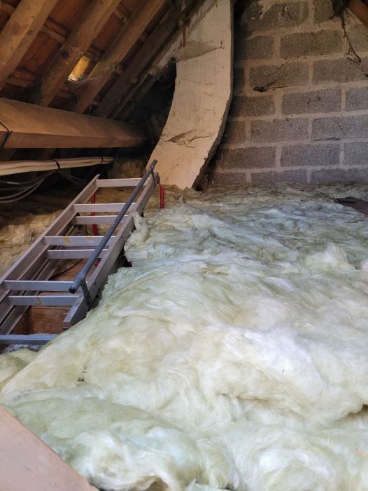 Isolation des combles perdus