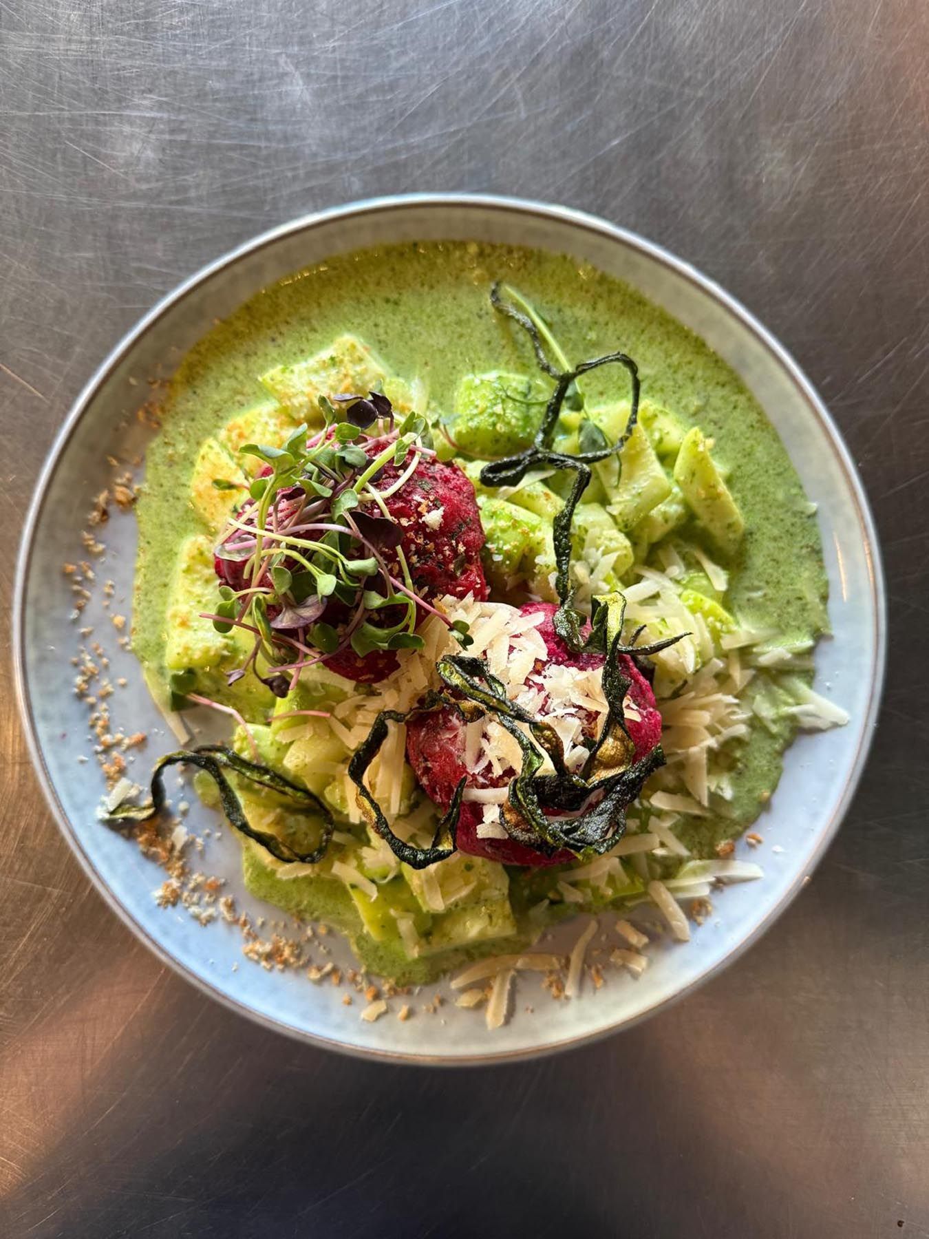 Pasta verde | Kresse & Microgreens