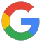 Logotipo de Google en rojo, amarillo, verde y azul sobre un fondo blanco.