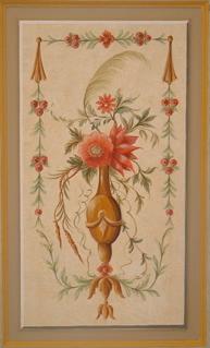 Atelier Guigue, 75003 Paris. Détail d'une porte