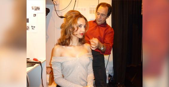 Coiffure cheveux bouclés