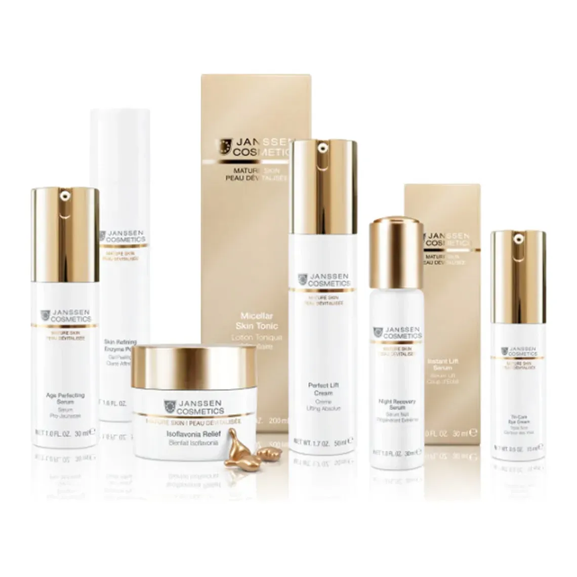 Gamme de produits Janssen cosmetics