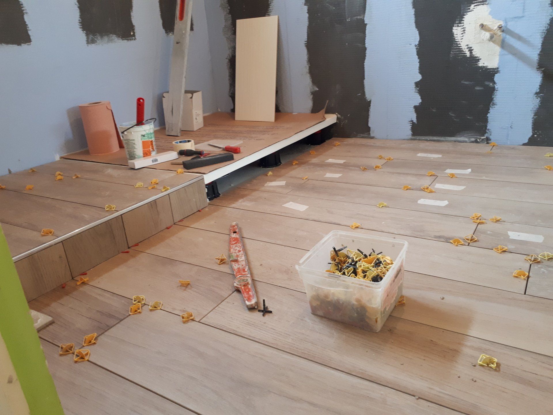 Salle de bains après travaux