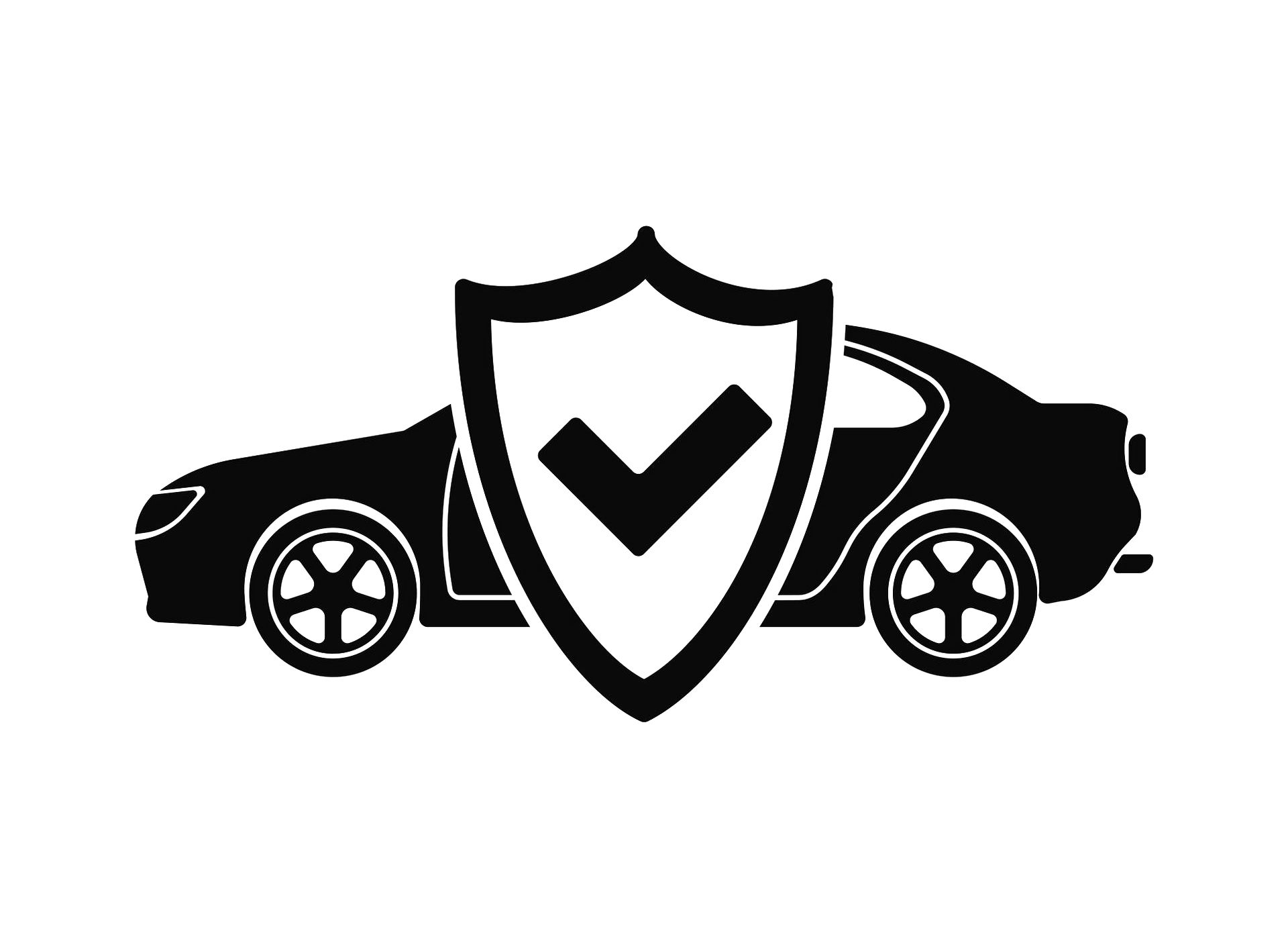 Voiture validée avec blason