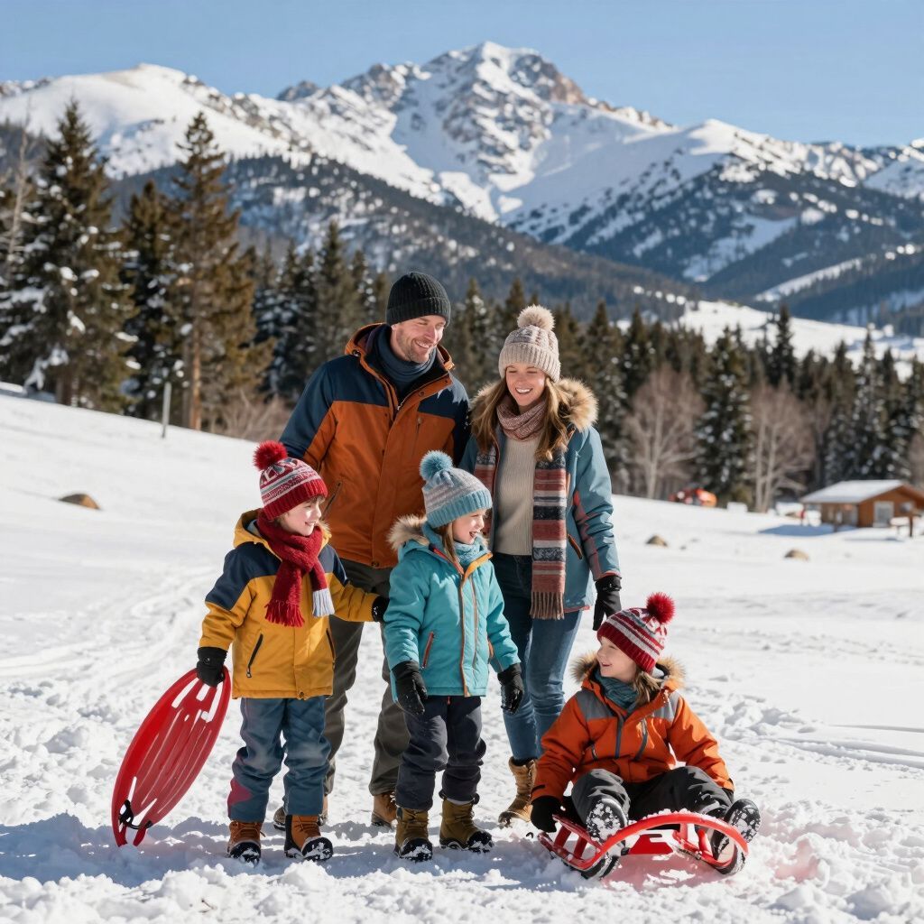 Family Skiing