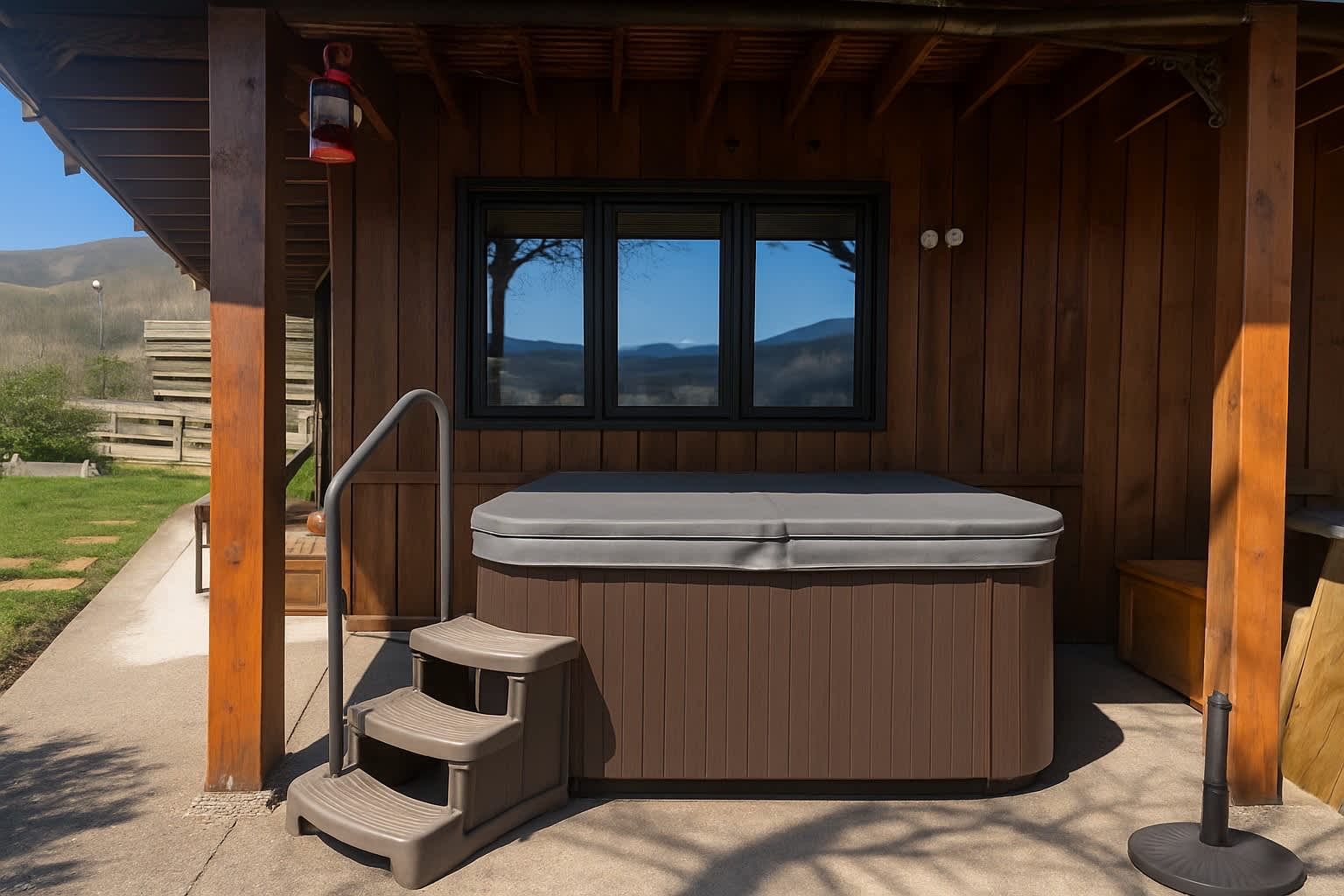 Chalet rental Private Hot Tub