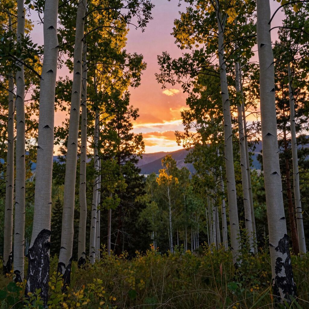 Aspen tress