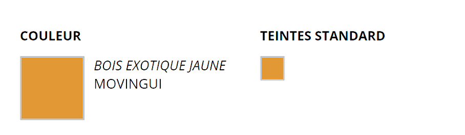 teintes bois sans fond