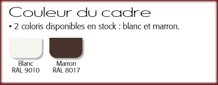 Couleurs des moustiquaires