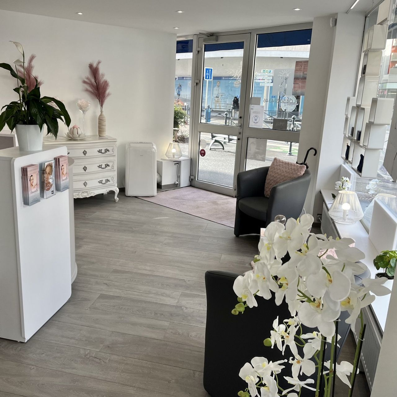 Photo de la salle d'attente de notre institut 