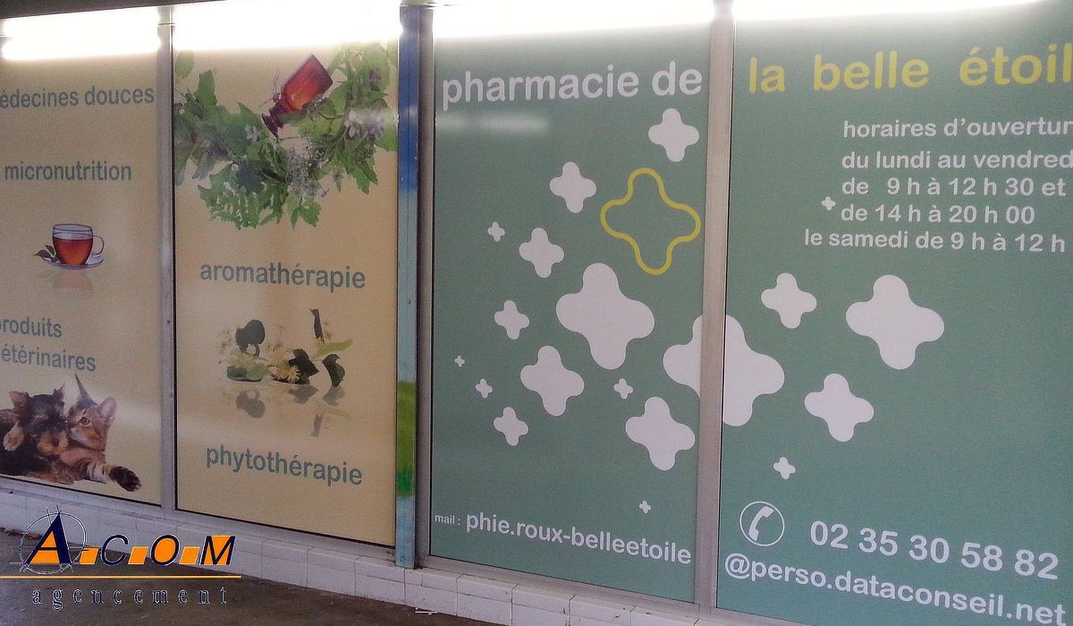 Devanture pharmacie