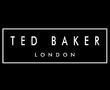 Das Logo von Ted Baker London ist auf einem schwarzen Hintergrund.