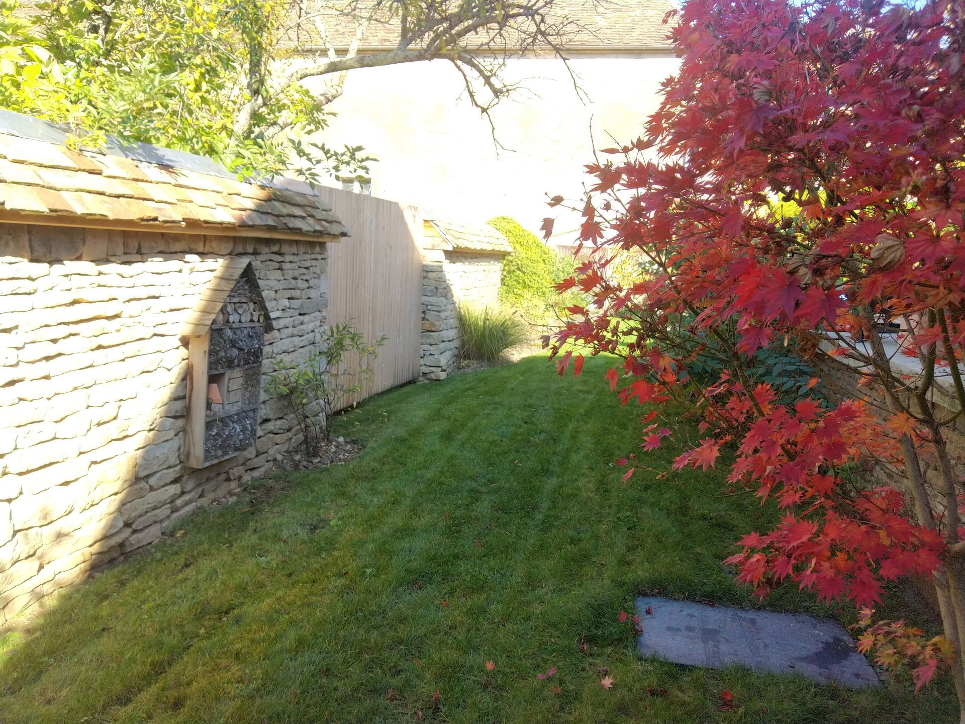 Aménagement d'un jardin