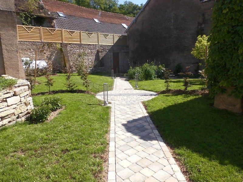 Un aménagement paysager