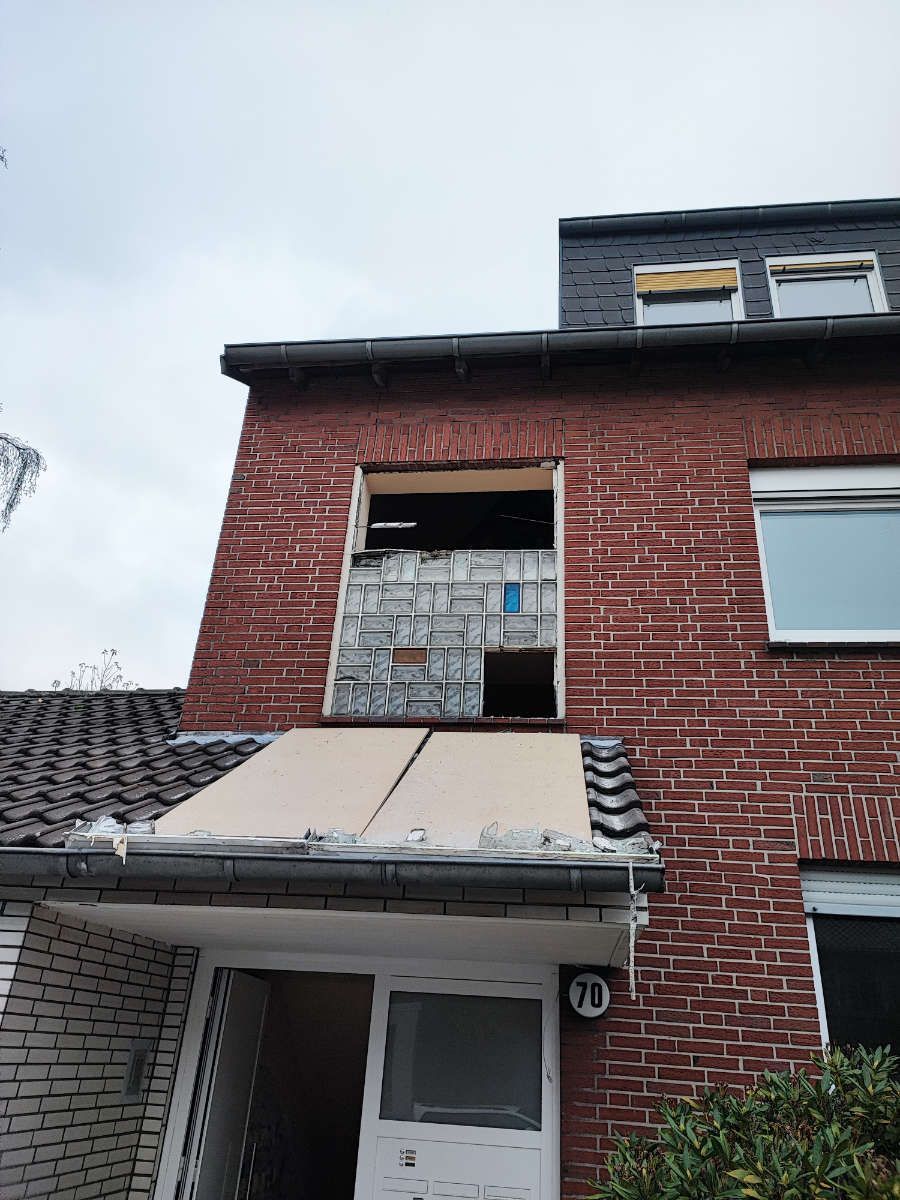 Fensteraustausch Treppenhaus