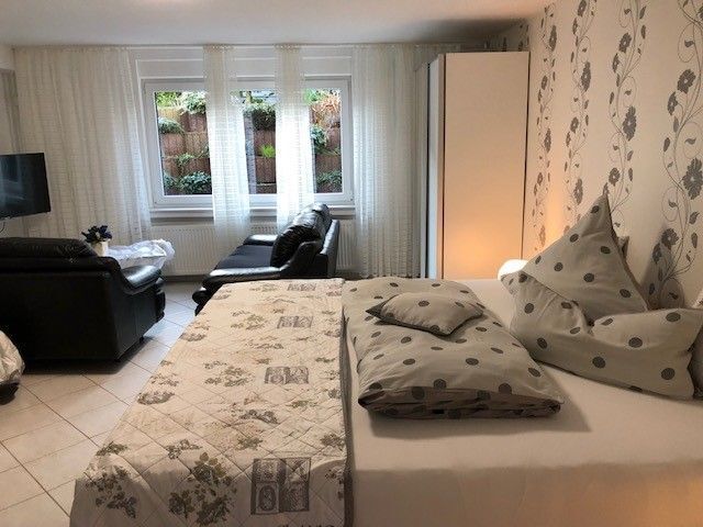 Schlafzimmer | Ferienwohnung | Mein kleines Hotel Gerti Flegel | Herne