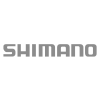 Graues Shimano-Logo auf weißem Hintergrund