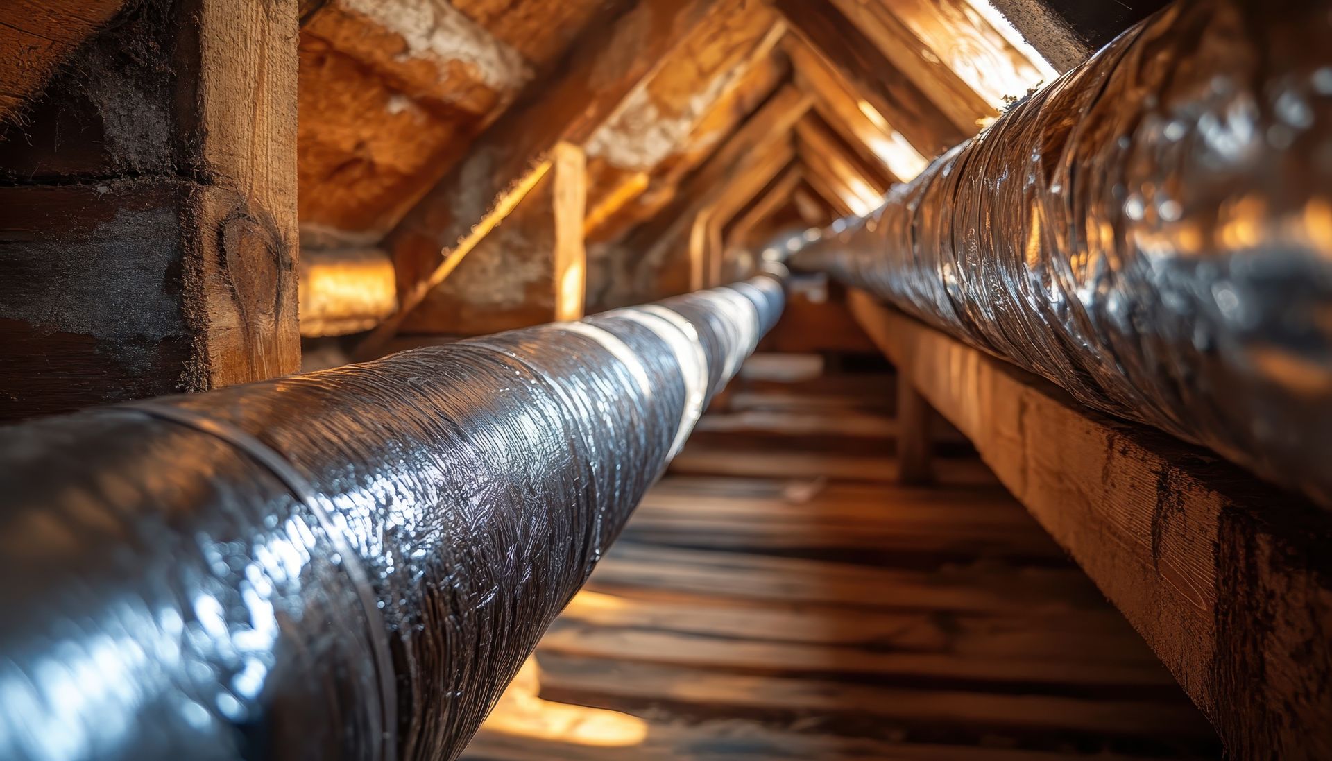 Un homme mesure un morceau d'isolant avec un ruban à mesurer.