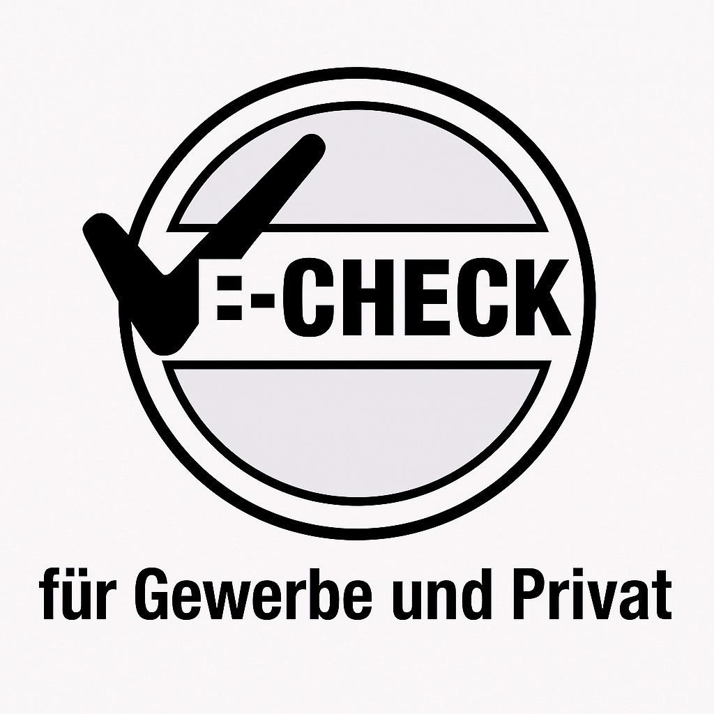 Icon E-Check für Gewerbe und Privat