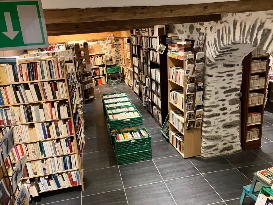 librairie de livres d'occasion