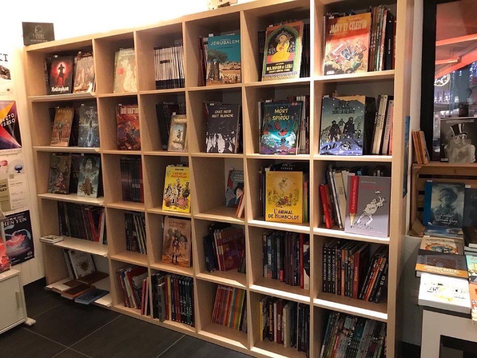 rayon de bande dessinée