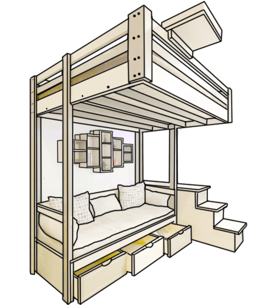 Croquis de vos produits par votre architecte