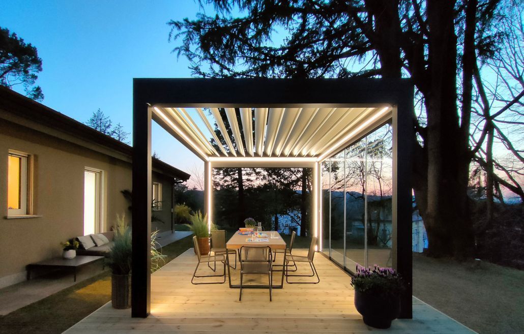 Pérgolas bioclimáticas en Rocafort