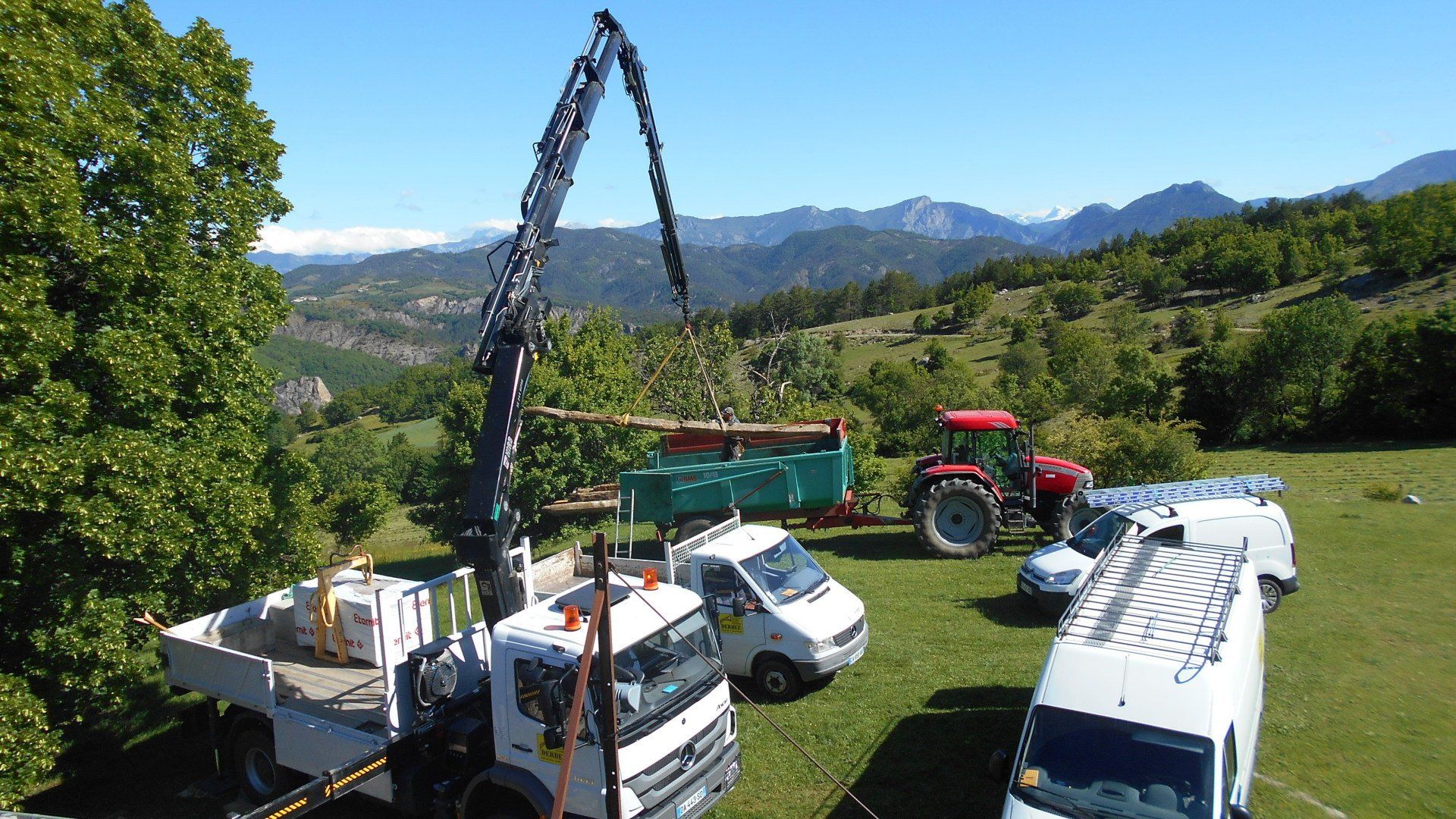 Chantier de couverture