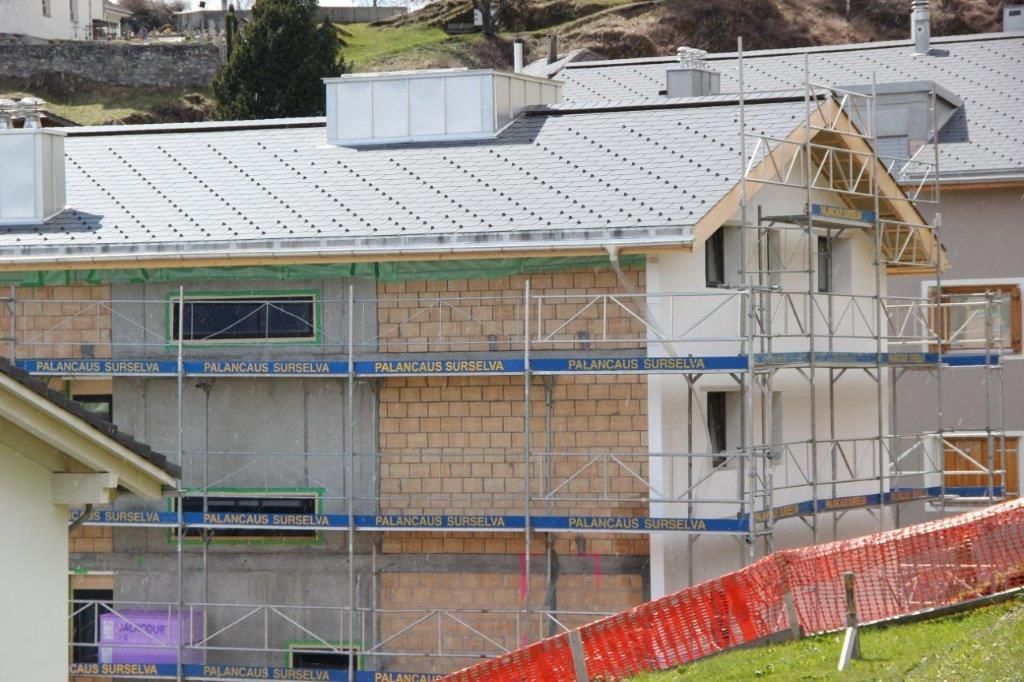 Fassade Ruschein Neubau