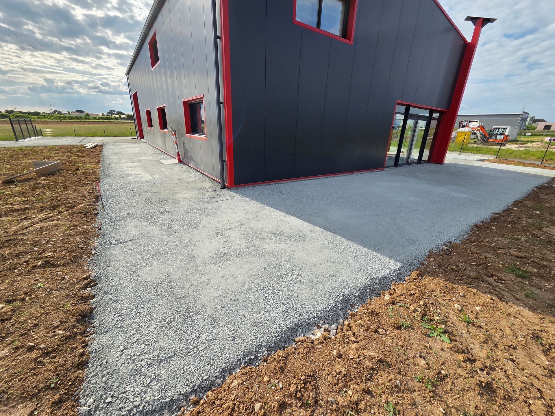 Vers la page Terrassement.