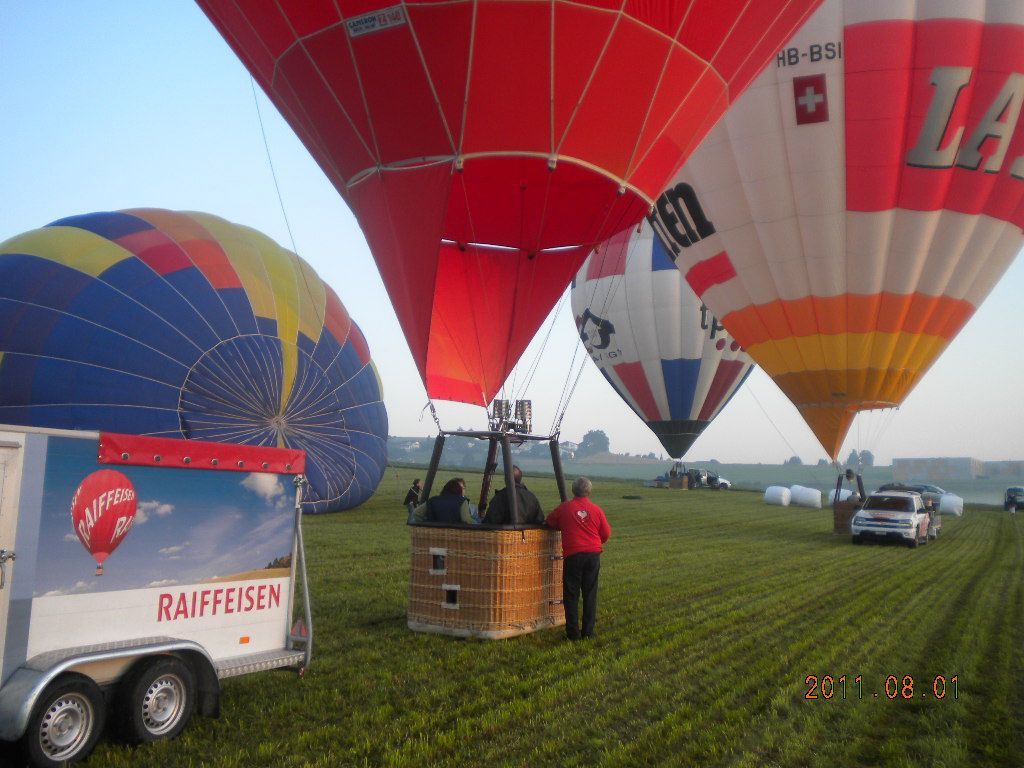 Balade en montgolfière - Ballon Evasion - Arconciel