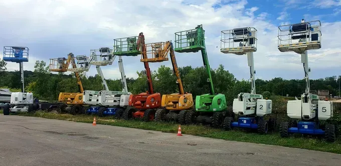 Réparation de flexibles hydraulique de nacelles et engins TP