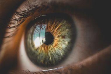 Kreise um ein Auge