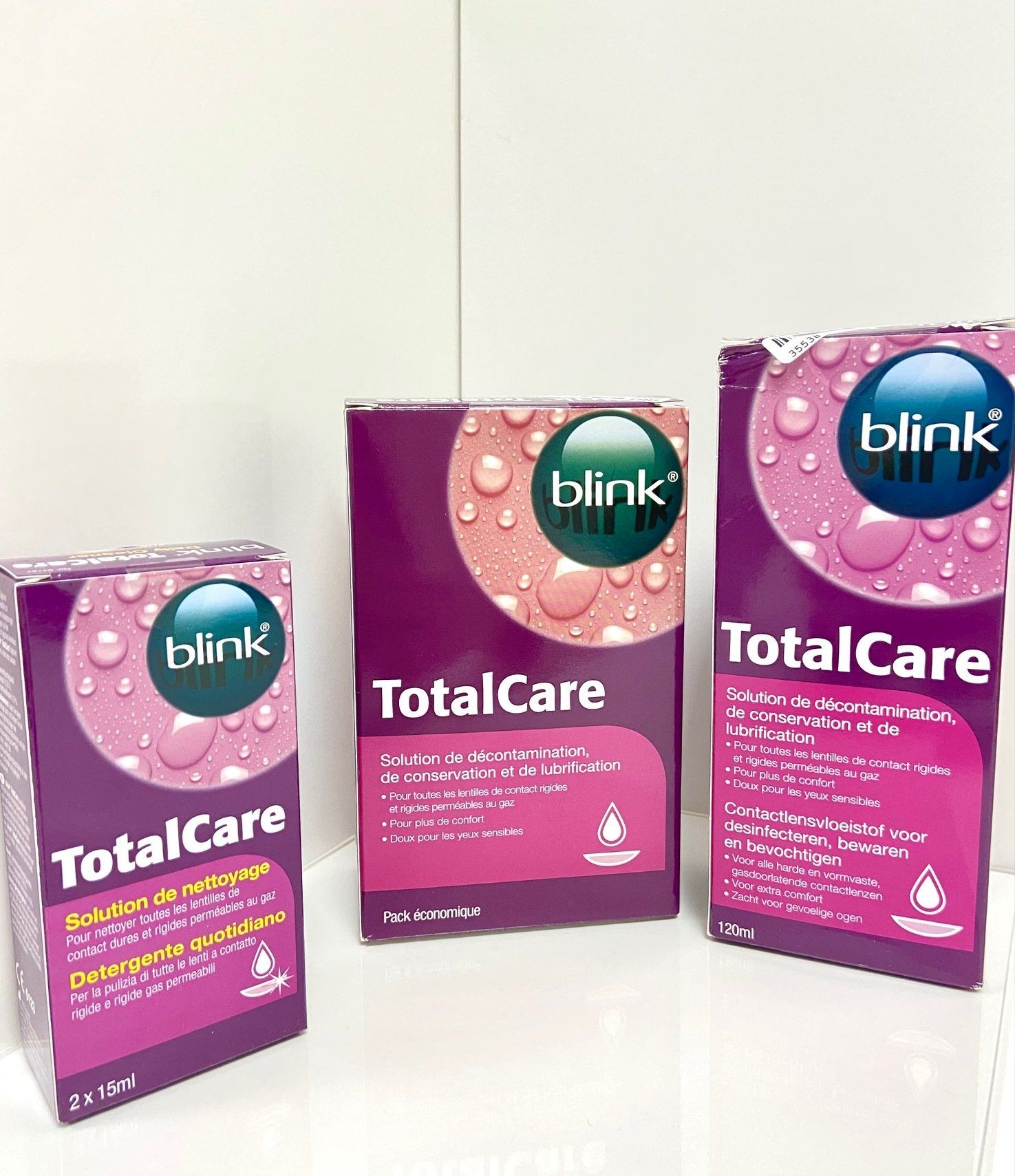 Solution de nettoyage pour lentilles Blink
