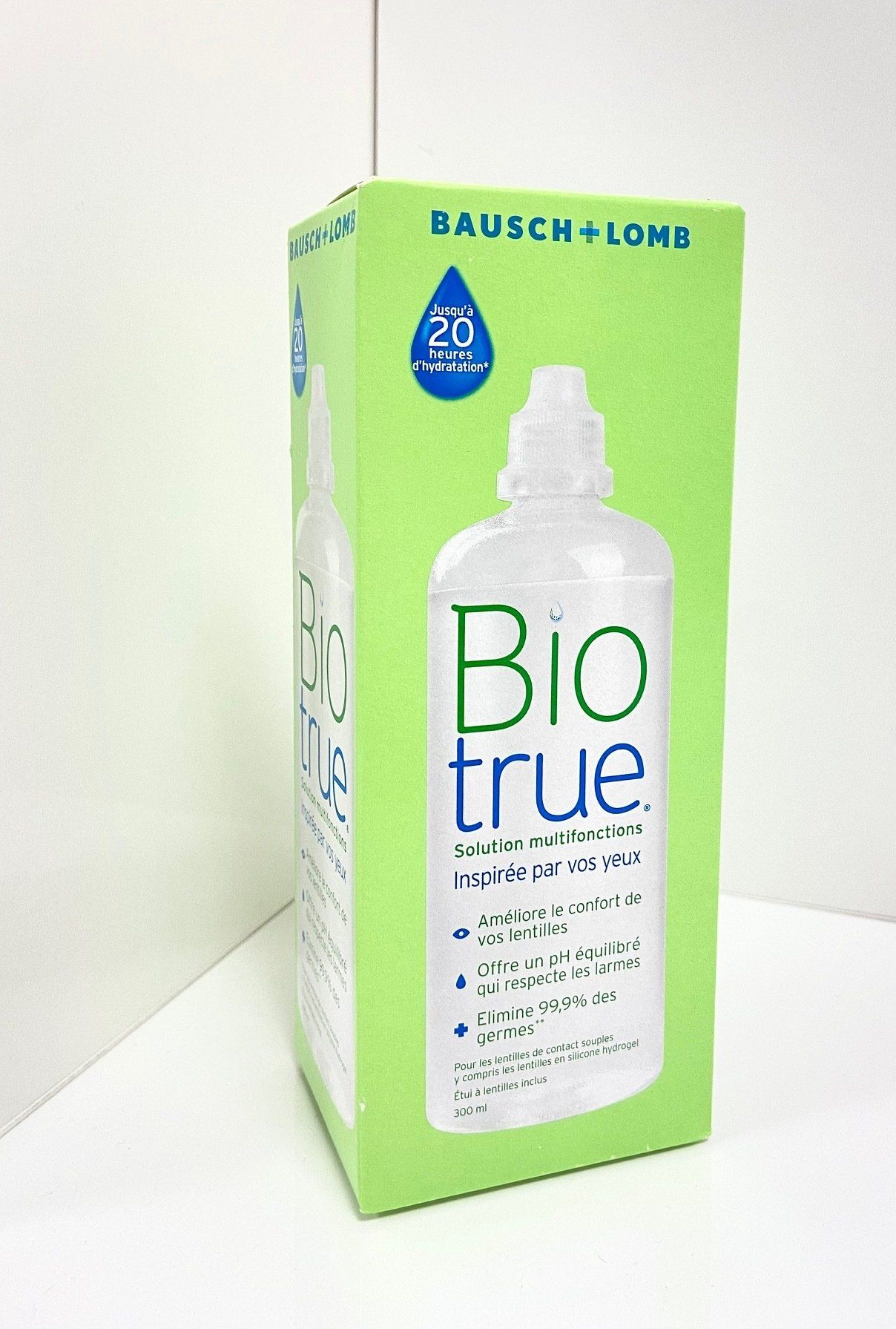 Solution de nettoyage pour lentilles