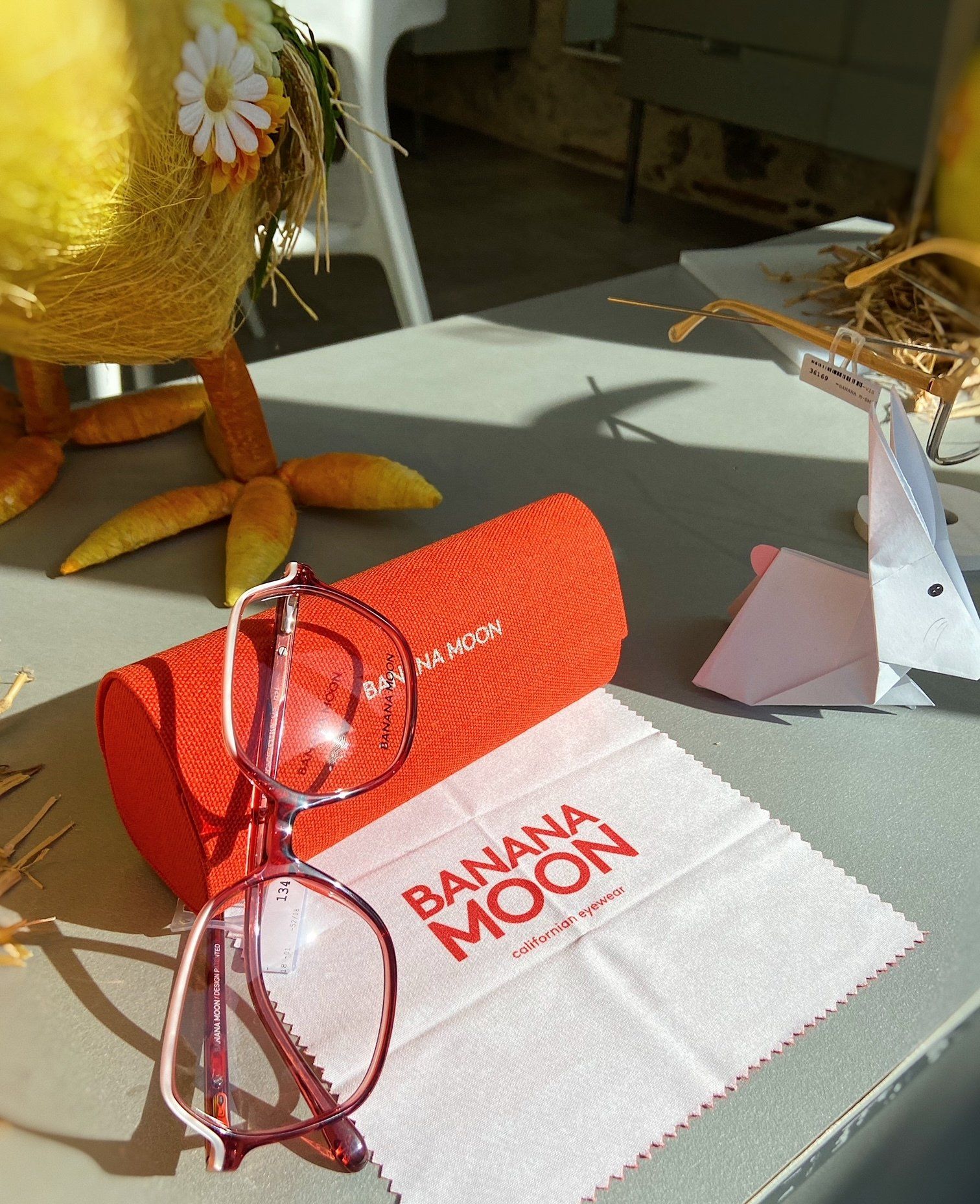 Paire de lunettes rose Banana Moon