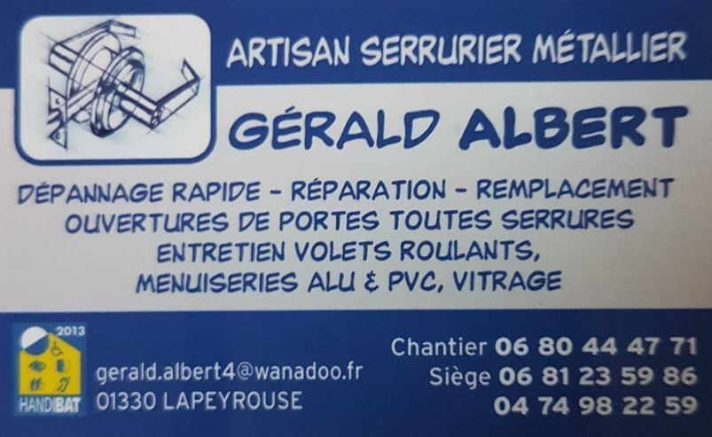 Carte de visite Albert S2M
