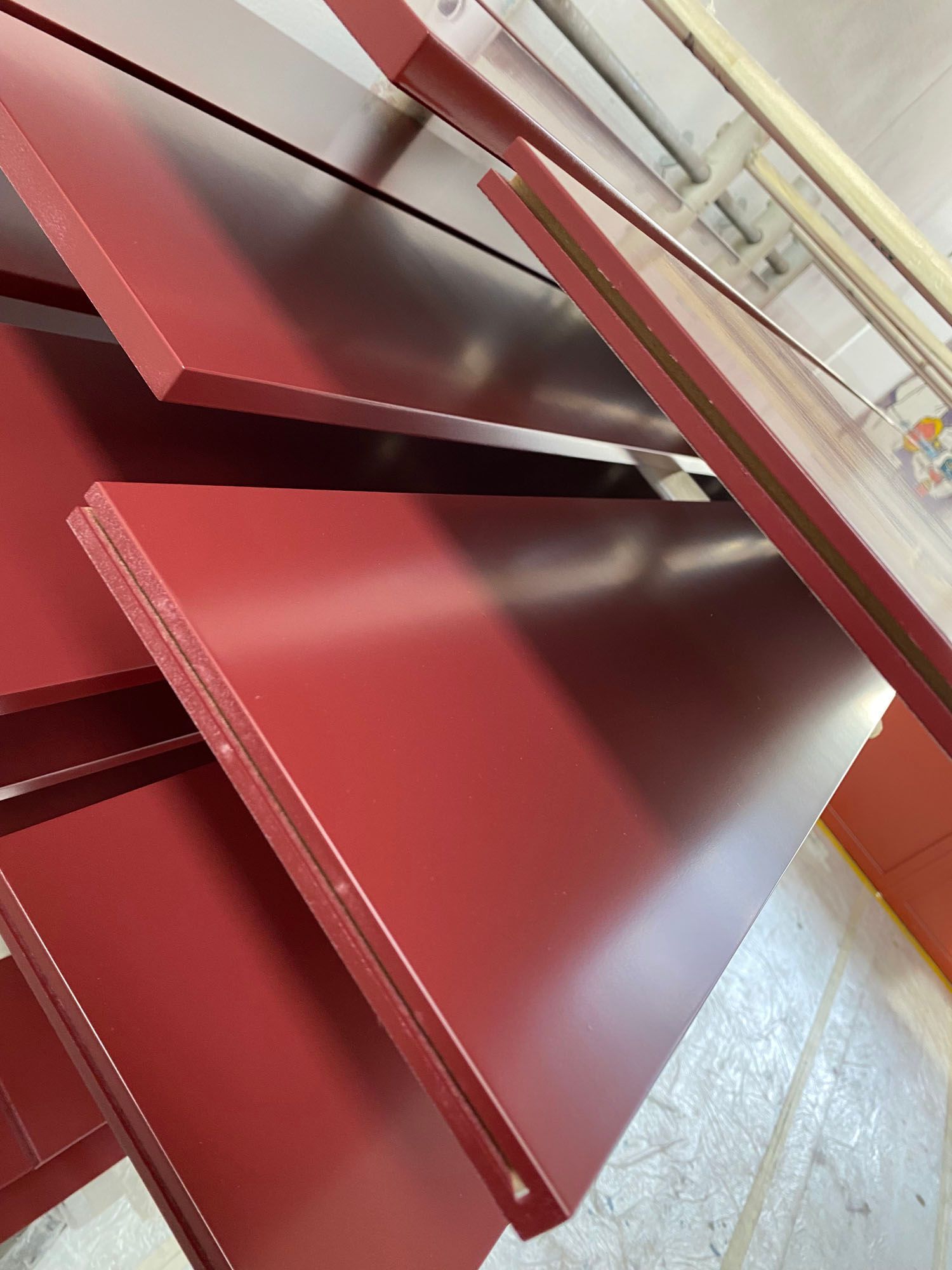 Spritzarbeiten- Kurt Schmidheiny AG in Berneck