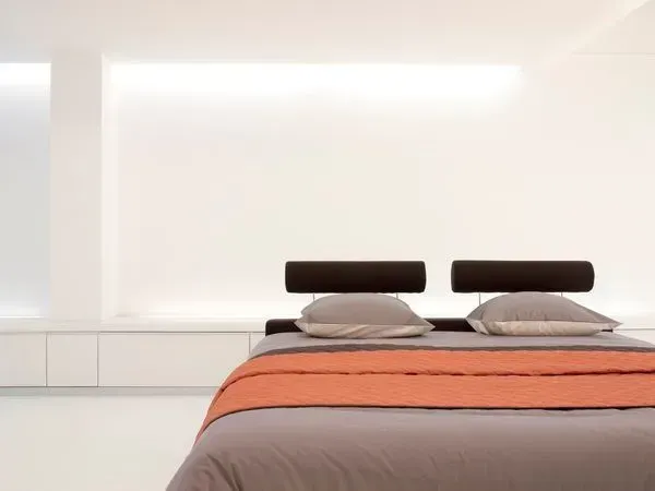 Schlafraum Preisendörfer – Bett mit Zensleep®-Matratze