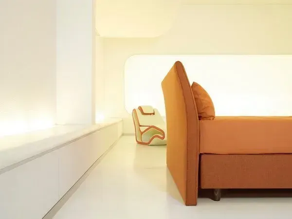 Schlafraum Preisendörfer – Bett mit Zensleep®-Matratze