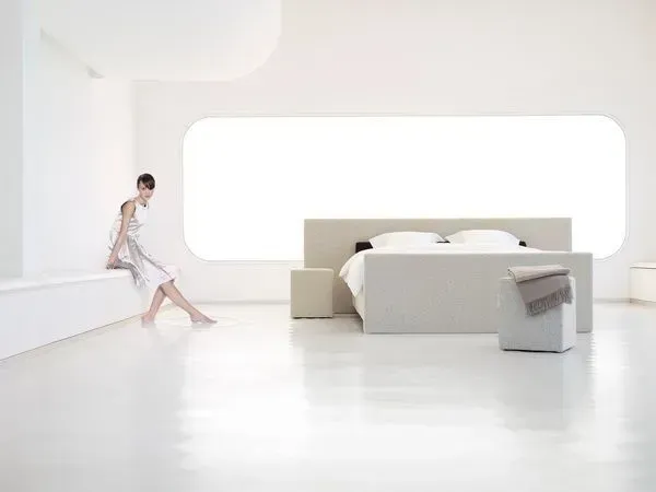 Schlafraum Preisendörfer – Bett mit Zensleep®-Matratze