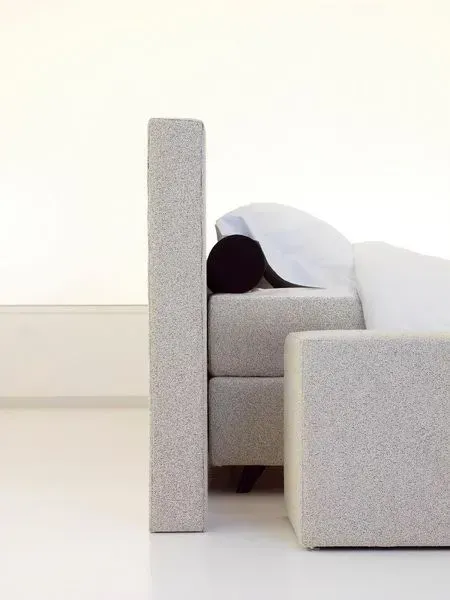 Schlafraum Preisendörfer – Bett mit Zensleep®-Matratze