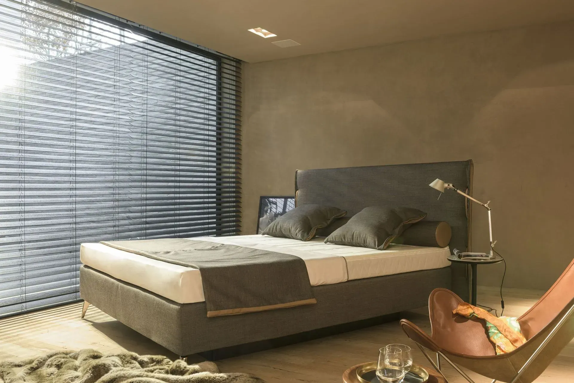 Schlafraum Preisendörfer – Bett mit Zensleep®-Matratze