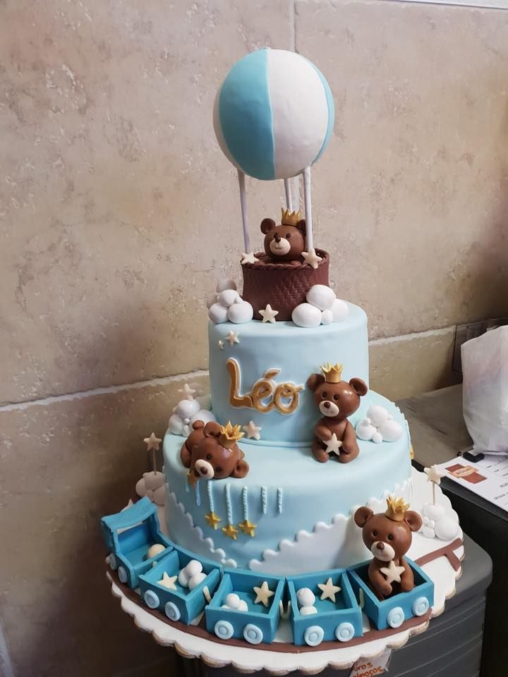 Gâteau d'anniversaire décoré enfant - Bessa