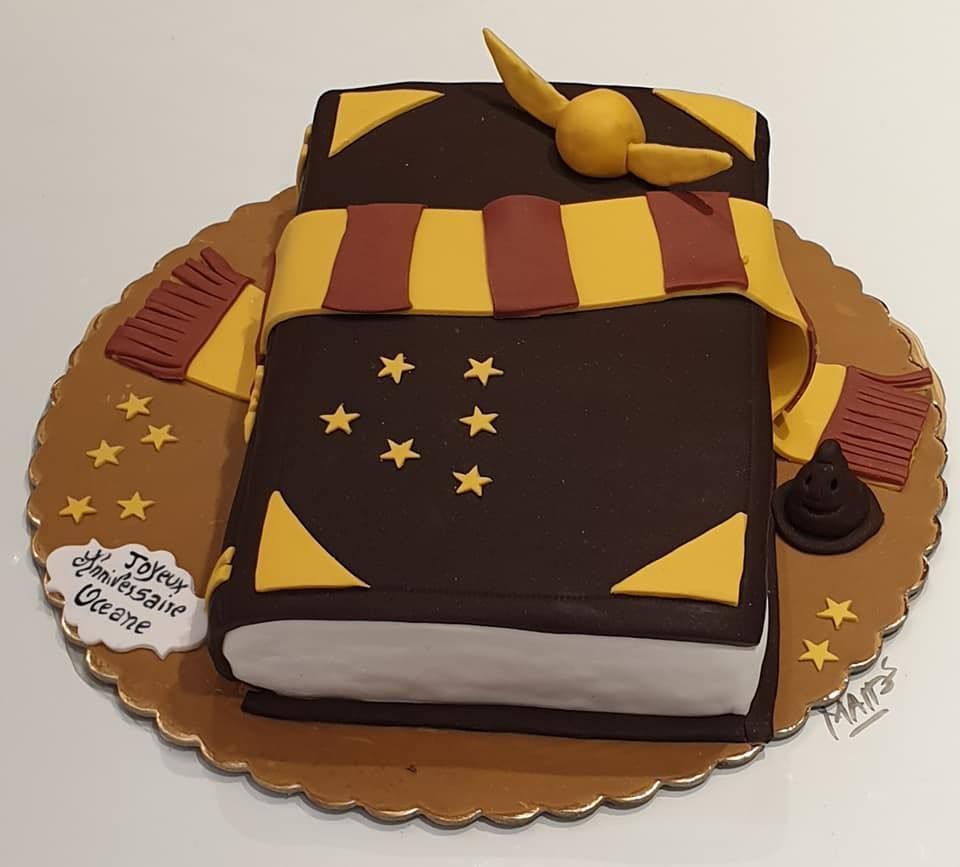 Gâteau d'anniversaire Harry Potter - Bessa