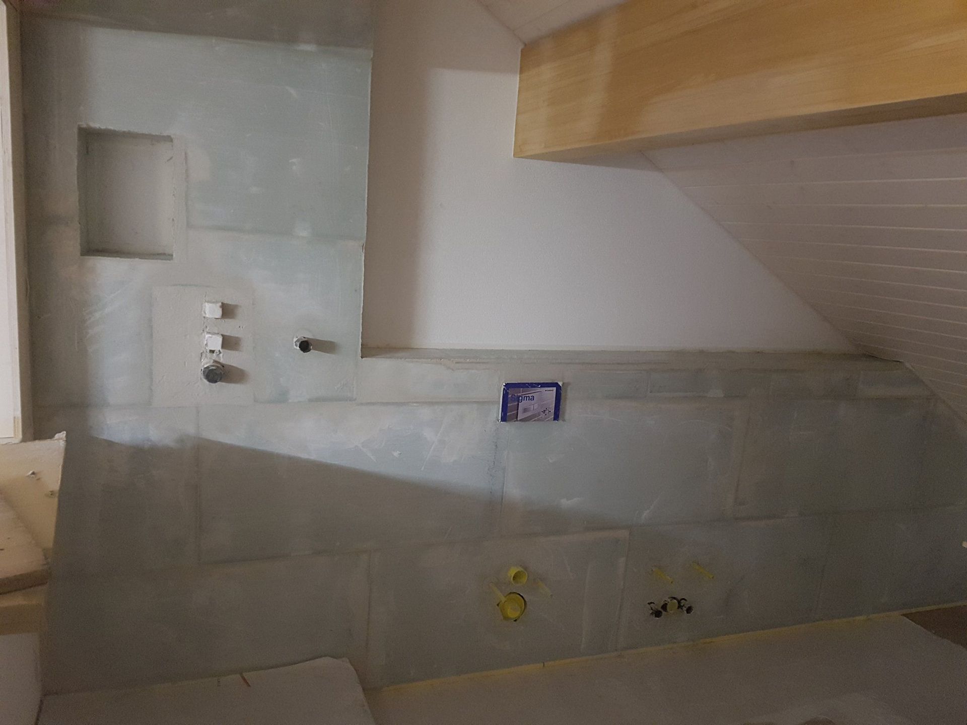 Doublage de sanitaire après- Carrard Frédéric