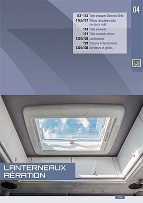 Catalogue numéro 4 - Lanterneaux aération