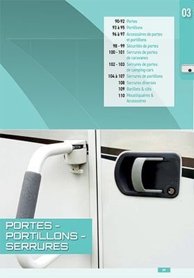 Catalogue numéro 3 - Portes - portillons- serrures