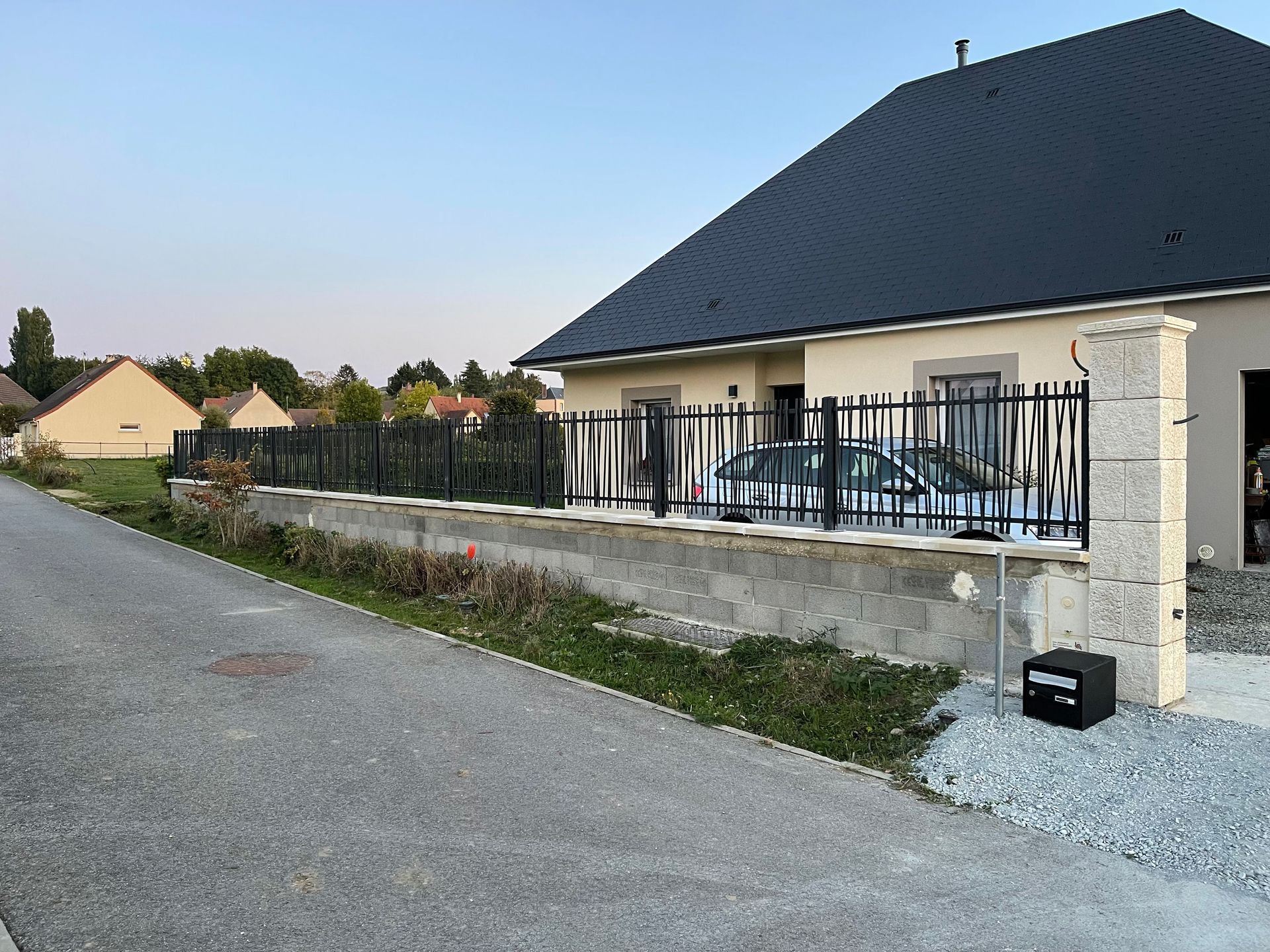 Création d'une clôture