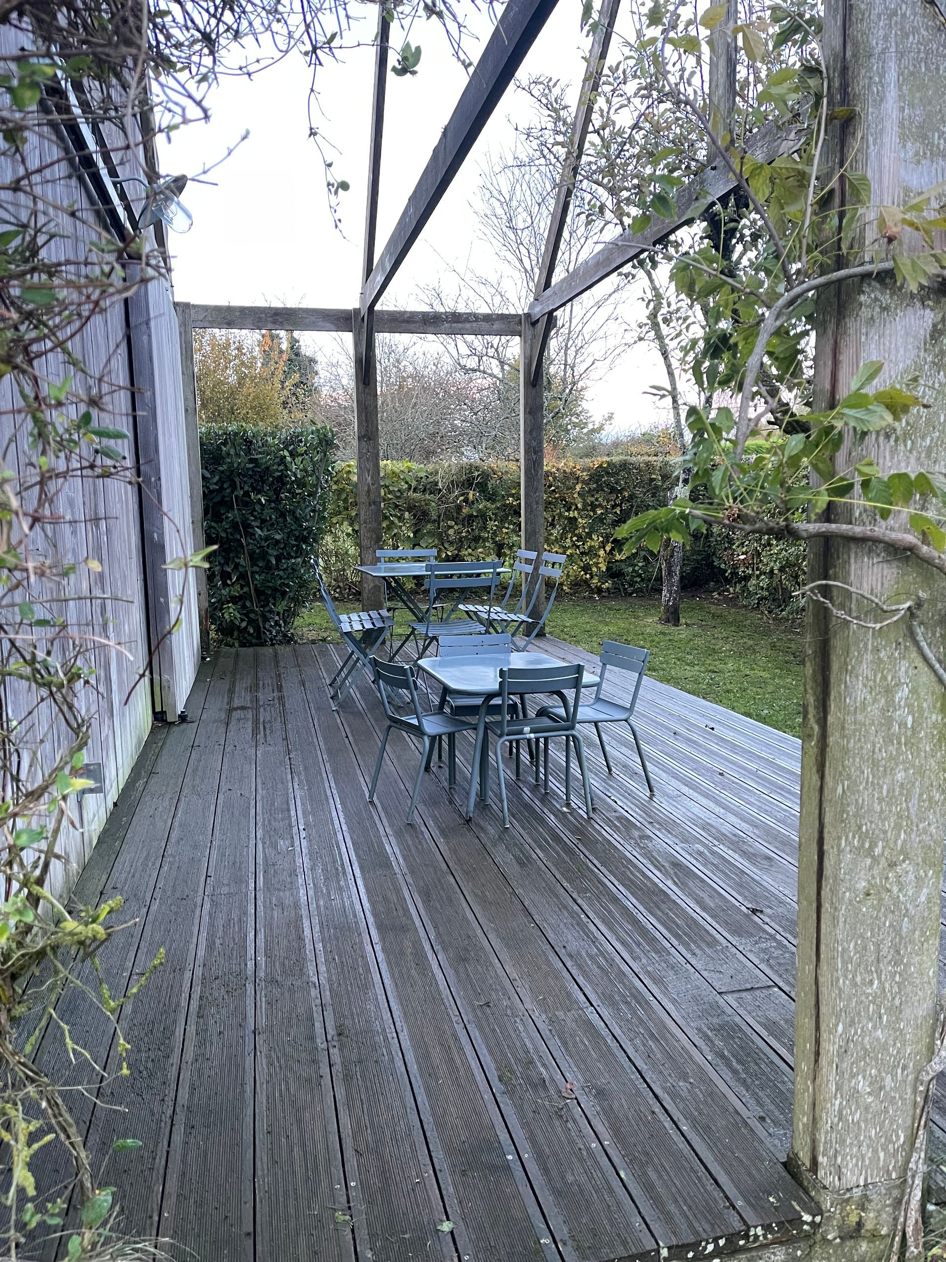 Pose de terrasse
